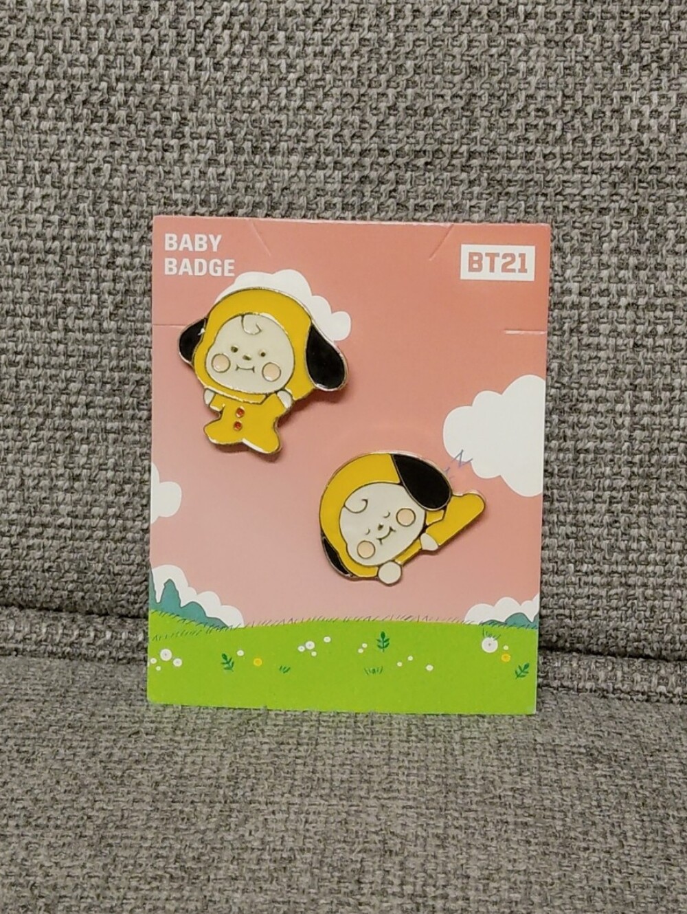 [New] BTS BT21 Baby Jimin Badge - Set of 2 Pins